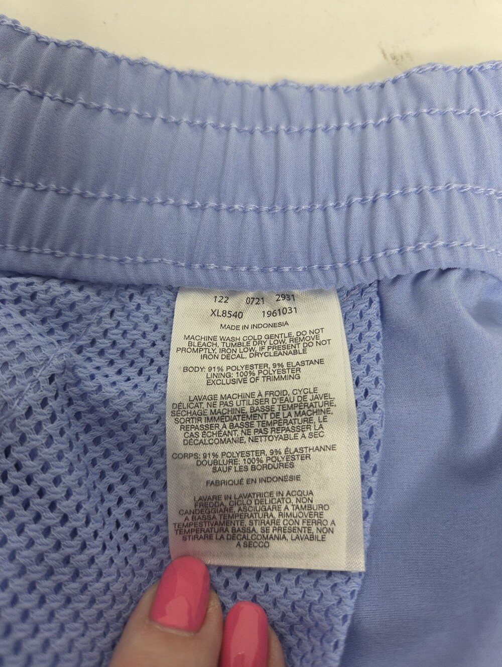 Columbia Women's Bogata Bay Stretch Periwinkle Blue 3" Inseam Shorts Size XL - Picture 6 of 10